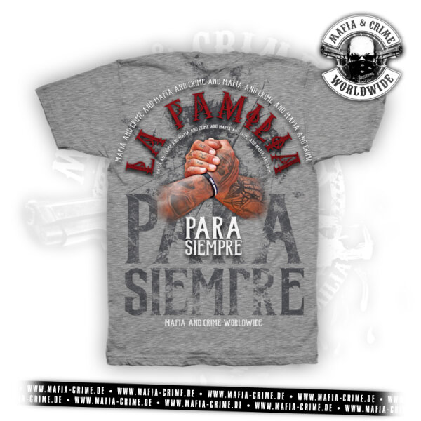 MC La Familia Boys Shirt grau S