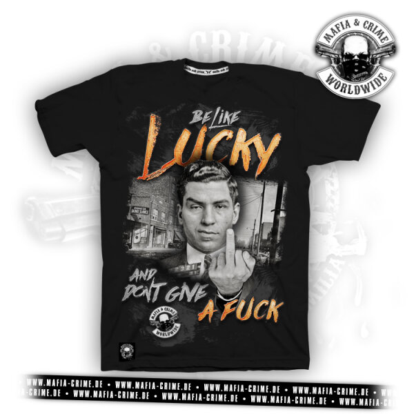 MC Be like Lucky Boys Shirt schwarz 5XL