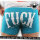 MC F**k Boys Boxershorts petrol L