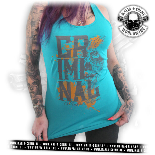 MC Criminal Tank Top turkis XL
