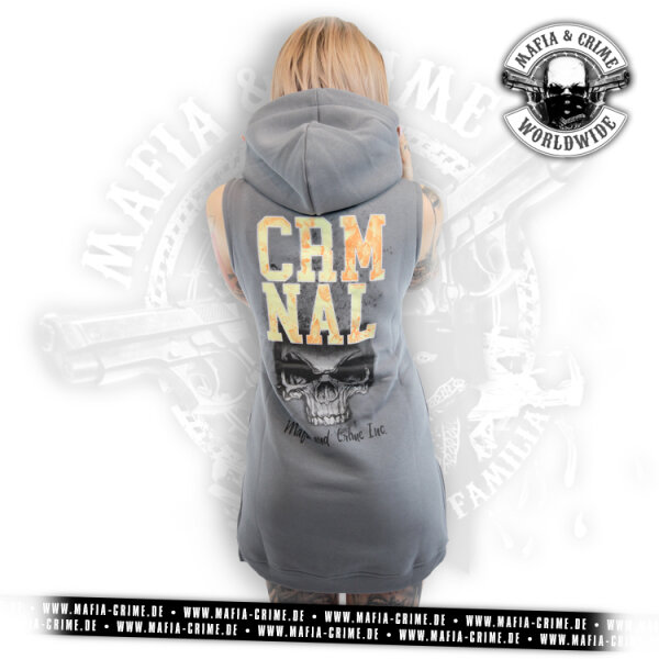 MC Criminal Hooded Dress XS