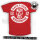 MC 1312 Patch Boys Shirt rot weiß XL