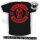 MC 1312 Patch Boys Shirt schwarz rot 3XL