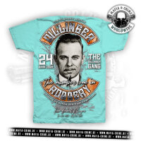 MC Dillinger Boys Shirt turkis XL