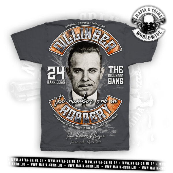 MC Dillinger Boys Shirt anthrazit XL
