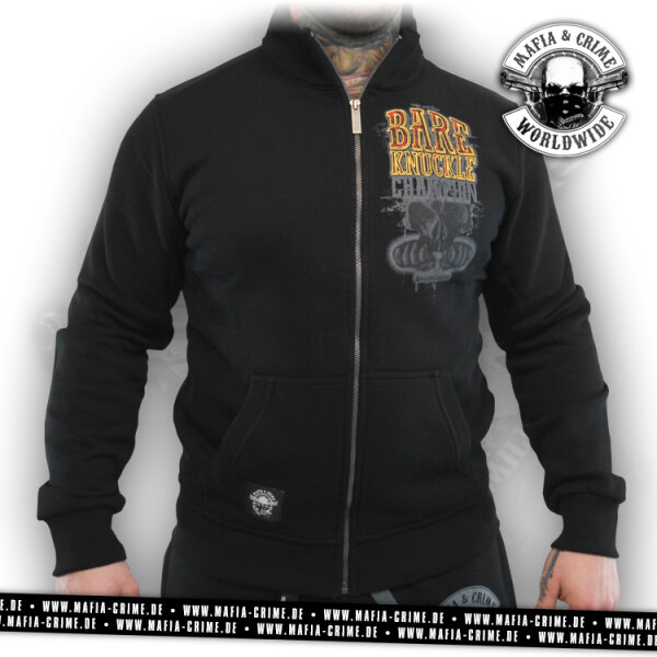 MC Bare Knuckle Boys Stehkragen Zipper XL