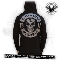 MC 1312 Patch Boys Hoodie schwarz grau 5XL