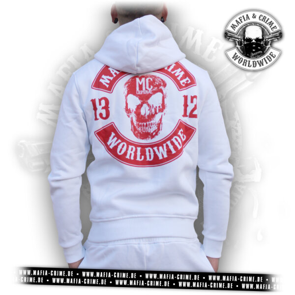 MC 1312 Patch Boys Hoodie weiß 3XL
