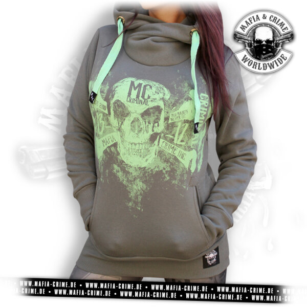 MC Skull Girls Hoodie XXL