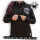 MC Patch 1312 Girls Zipper Stehkragen schwarz XS