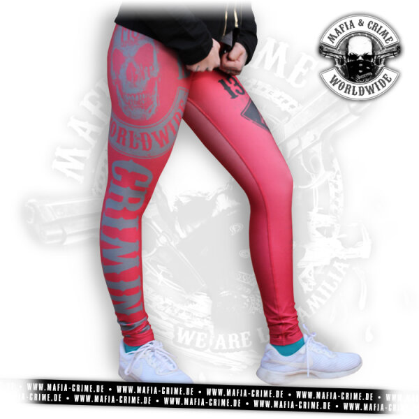 MC Criminal 1312 Leggings vintage rot S