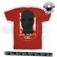 MC Bad Habits Boys Shirt rot M