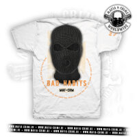 MC Bad Habits Boys Shirt weiß 5XL