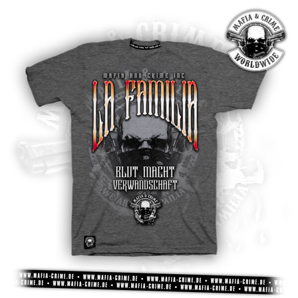 MC La Familia Boys Shirt grau melange S