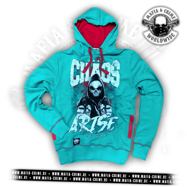 MC Chaos Arise Boys Hoodie turkis XL