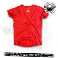 MC Neck Rounded Boys Shirt rot 5XL
