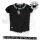 MC Neck Rounded Boys Shirt schwarz M