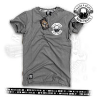 MC Mafia & Crime Worldwide Patch Boys Shirt grau 4XL