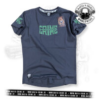 MC Mafia & Crime CRIME Boys Shirt rounded anthrazit 3XL