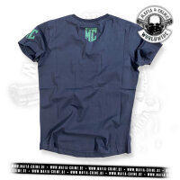 MC Mafia & Crime CRIME Boys Shirt rounded anthrazit M