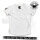 MC Mafia & Crime CRIME Boys Shirt rounded weiß M