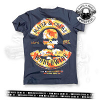 MC Mafia & Crime Worldwide Boys Shirt anthrazit S