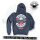 Mafia & Crime Worldwide Boys Zipper mit Maske anthrazit M