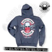 Mafia & Crime Worldwide Boys Zipper anthrazit XL
