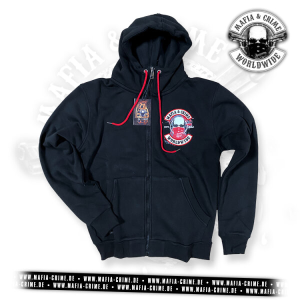 Mafia & Crime Worldwide Boys Zipper schwarz L