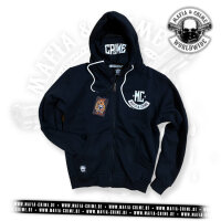 Mafia & Crime MC Boys Zipper mit Maske schwarz /...