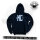 Mafia & Crime MC Boys Zipper mit Maske schwarz / weiß M