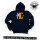 Mafia & Crime MC Boys Zipper schwarz / orange XL