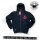 Mafia & Crime MC Boys Zipper schwarz / rot L