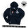 Mafia & Crime MC Boys Zipper schwarz / weiß M