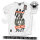 MC Mafia & Crime Made Me Do It Boys Shirt rounded weiß L