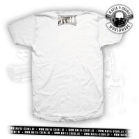 MC Mafia & Crime " Liberty Rebels" Boys Shirt rounded weiss XL