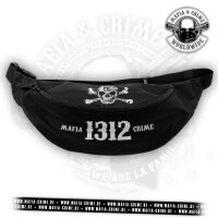 MC Gürteltasche "1312" schwarz weiß
