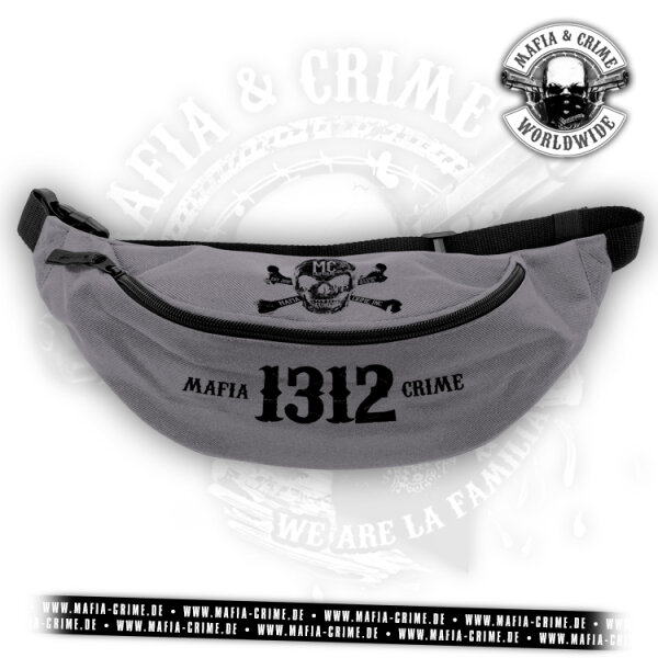 MC Gürteltasche "1312" grau schwarz