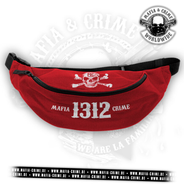 MC Gürteltasche "1312" rot weiß