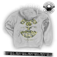 MC Worldwide Unisex Hoodie grau camo grün L