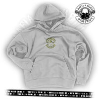 MC Worldwide Unisex Hoodie grau camo grün L