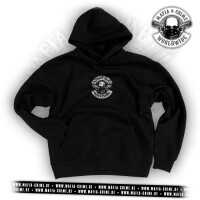 MC Worldwide Unisex Hoodie schwarz camo grau S