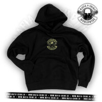 MC Worldwide Unisex Hoodie schwarz camo grün L