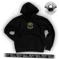 MC Worldwide Unisex Hoodie schwarz camo grün S