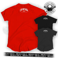 Mafia & Crime "CRIMINAL" Unisex Shirt rounded
