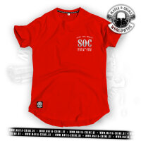 Mafia & Crime "Sons of Crime" Unisex Shirt rounded rot 6XL