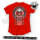 Mafia & Crime "Nuestra Vida Es Loca" Unisex Shirt rounded rot S