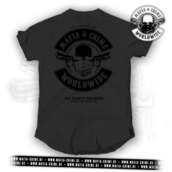 Mafia & Crime "MC Patch" Unisex Shirt rounded M