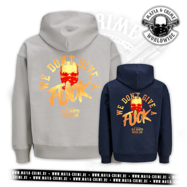 MC We dont give a ... Unisex Hoodie drizzle (dark beige) 3XL