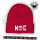 MC Beanie Mütze rot